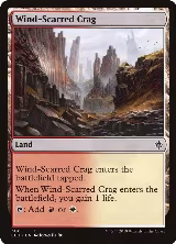 Wind-Scarred Crag (308) — card price