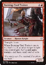 Burning-Yard Trainer (117) — card price