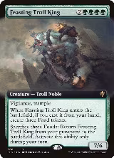 Feasting Troll King (Extended Art) (368) — card price