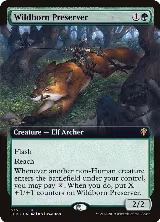 Wildborn Preserver (Extended Art) (375) — card price