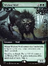 Wicked Wolf (Extended Art) (374) — card price