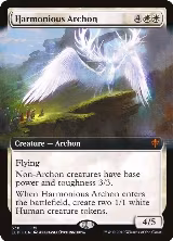 Harmonious Archon (Extended Art) (338) — card price