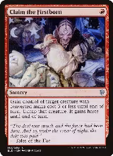 Claim the Firstborn (118) — card price