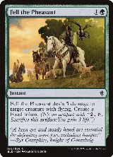 Fell the Pheasant (153) — card price
