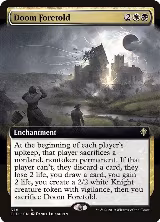 Doom Foretold (Extended Art) (378) — card price