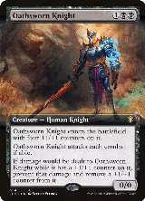 Oathsworn Knight (Extended Art) (354) — card price