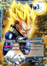 Vegeta // Vegeta, Furious Awakening (Draft Box 04 Tournament) (P-163) — card price