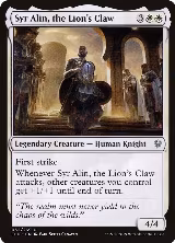 Syr Alin, the Lion's Claw (32) — card price