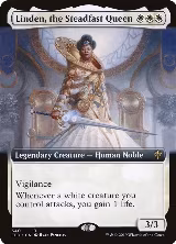 Linden, the Steadfast Queen (Extended Art) (340) — card price