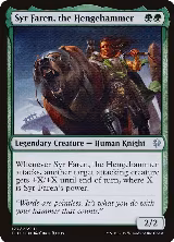 Syr Faren, the Hengehammer (177) — card price