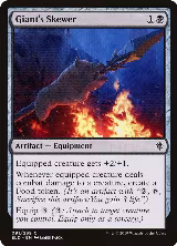 Giant's Skewer (91) — card price