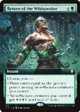 Return of the Wildspeaker (Extended Art) (373) — card price