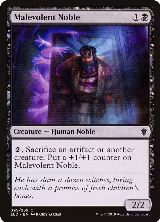 Malevolent Noble (95) — card price