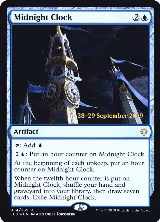 Midnight Clock (54), Prerelease Cards — Magic card price