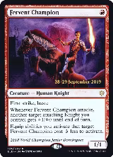Fervent Champion (124), Prerelease Cards — Magic card price