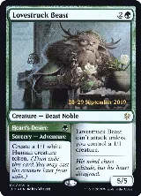 Lovestruck Beast (165), Prerelease Cards — Magic card price
