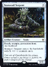 Stonecoil Serpent (235), Prerelease Cards — Magic card price