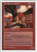 Crimson Manticore — card price
