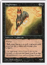 Nightmare — card price