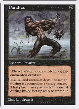 Paralyze — card price