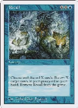 Recall — card price