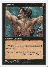 Torture, Fifth Edition — Magic card price