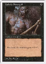 Unholy Strength — card price