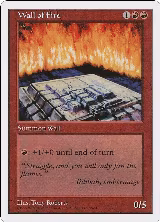 Wall of Fire — card price