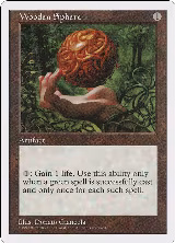 Wooden Sphere — card price