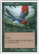 Birds of Paradise — one of the most expensive Magic cards