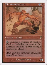 Bloodshot Cyclops (176), 7th Edition — Magic card price