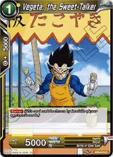 Vegeta, the Sweet-Talker (BT8-072) — card price