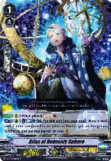 Atlas of Heavenly Sphere (RRR Foil) (V-TD09/007EN) — card price