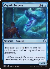 Cryptic Serpent (18) — card price