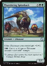 Thundering Spineback (53) — card price