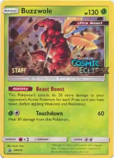 Buzzwole - SM218 (Prerelease) [Staff] (SM218) — card price