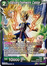 Saiyan Teamwork Cabba (OTAKON 2019) (P-041) — card price