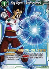 King Vegeta's Surprise Attack (OTAKON 2019) (BT1-079) — card price