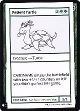Patient Turtle, Mystery Booster: Convention Edition Exclusives — Magic card price