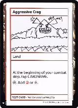 Aggressive Crag — card price