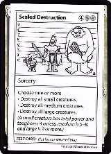Scaled Destruction, Mystery Booster: Convention Edition Exclusives — Magic card price