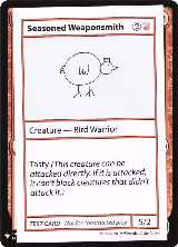 Seasoned Weaponsmith, Mystery Booster: Convention Edition Exclusives — Magic card price
