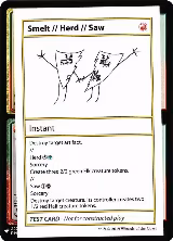 Smelt // Herd // Saw, Mystery Booster: Convention Edition Exclusives — Magic card price