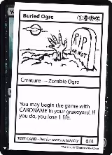 Buried Ogre — card price