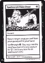 Spellmorph Raise Dead, Mystery Booster: Convention Edition Exclusives — Magic card price