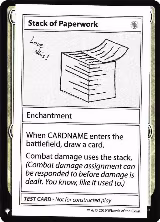 Stack of Paperwork, Mystery Booster: Convention Edition Exclusives — Magic card price
