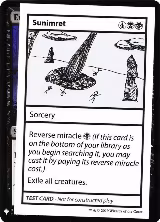 Sunimret, Mystery Booster: Convention Edition Exclusives — Magic card price