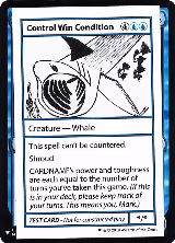 Control Win Condition — card price