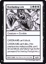 Everlasting Lich — card price