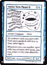 Visitor from Planet Q, Mystery Booster: Convention Edition Exclusives — Magic card price